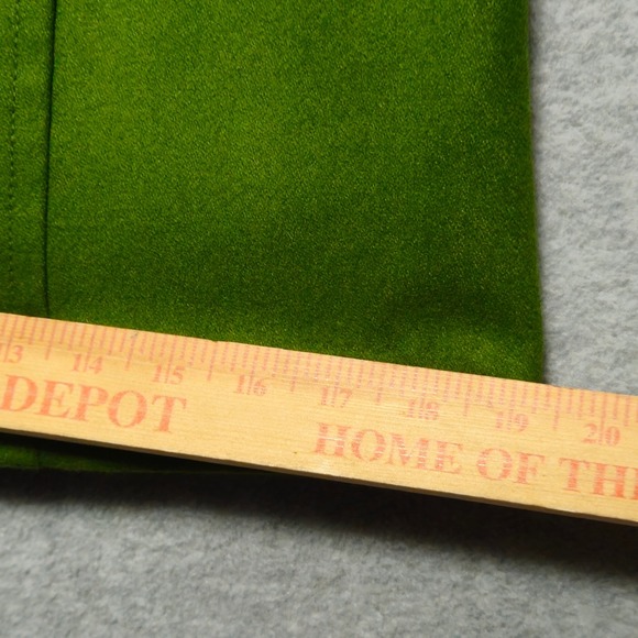 Tulle Anthropologie Wool Blend Coat Womens Size XS Button Up Green Retro Winter - Picture 9 of 9